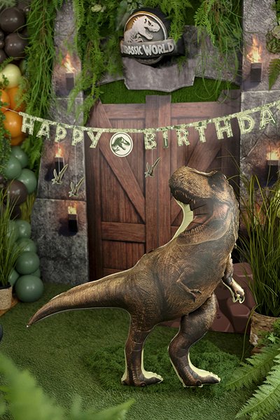Folienballon Jurassic World T-Rex - Braun Folienballon Jurassic World T-Rex - Braun