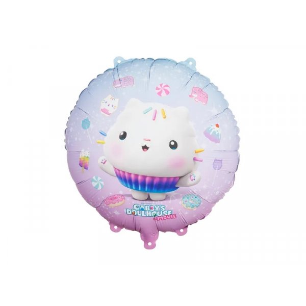 Folienballon - Gabby's Dollhouse - Der Film - Cakey - 35 cm