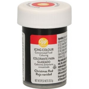 Farbpaste - Weihnachtsrot - Wilton - 28 g Farbpaste - Weihnachtsrot - Wilton - 28 g