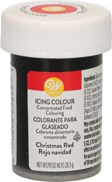 Farbpaste - Weihnachtsrot - Wilton - 28 g Farbpaste - Weihnachtsrot - Wilton - 28 g