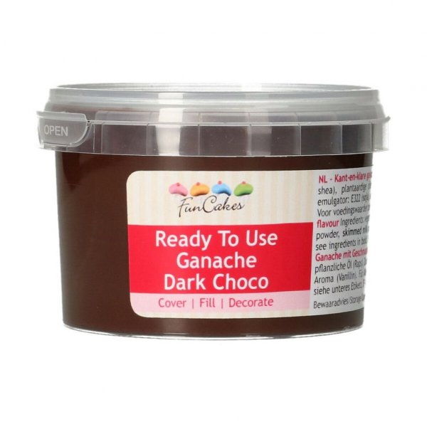 Ganache - Gebrauchsfertig - Dunkle Schokolade