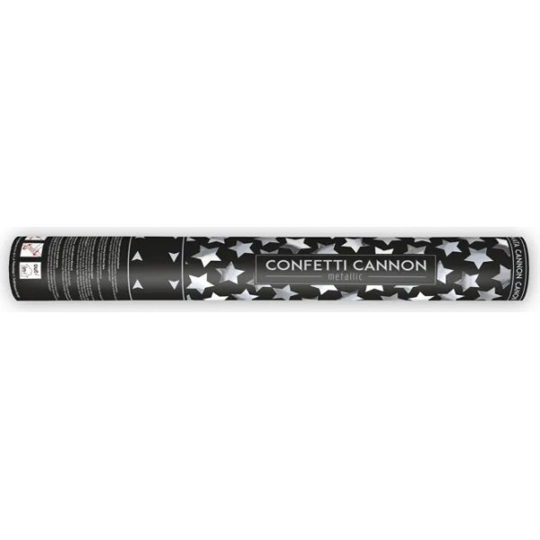 Konfettibombe - Sterne Silber - 40 cm Konfettibombe - Sterne Silber - 40 cm