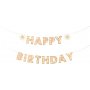 Girlande Happy Birthday - Blumen - 2m Girlande Happy Birthday - Blumen - 2m