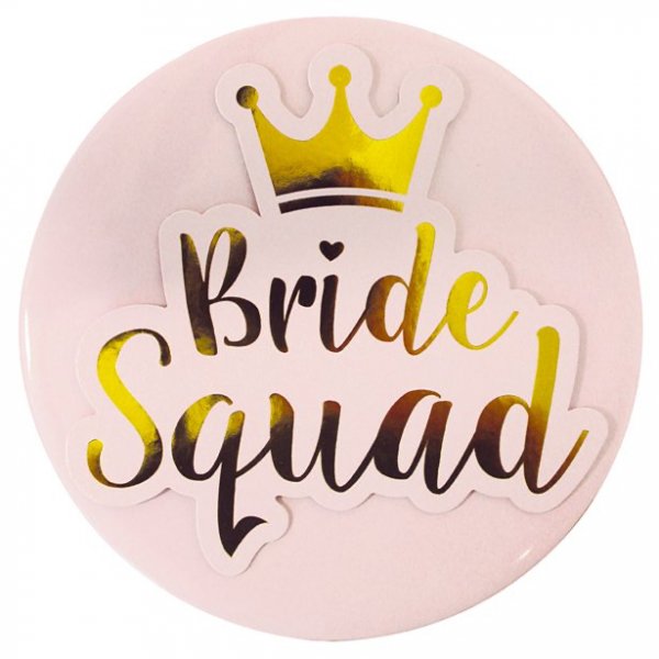 Abzeichen - Metall - Bride Squad