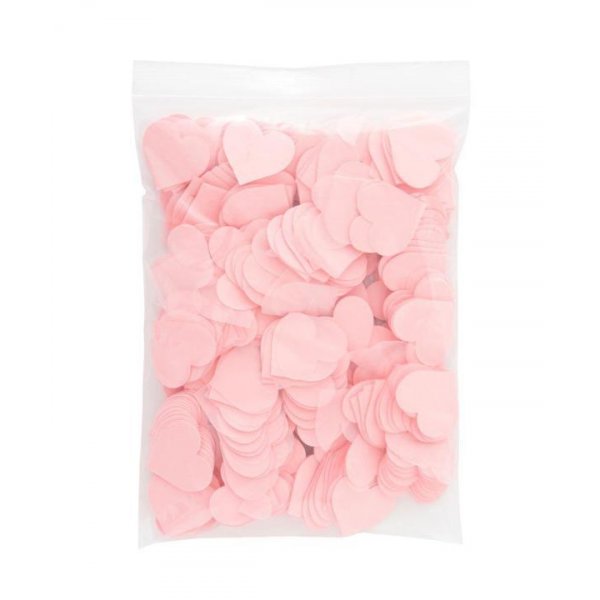 Papierkonfetti - Herzen - Hellrosa - 100 g Papierkonfetti - Herzen - Hellrosa - 100 g