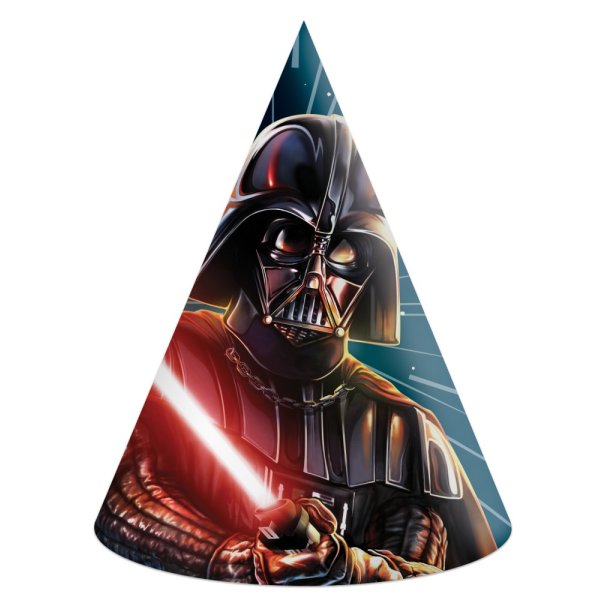 Partyhüte - Star Wars Galaxy - 6er-Pack Partyhüte - Star Wars Galaxy - 6er-Pack