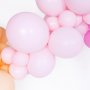 Pastellballons - Premium 27 cm - Puderrosa - 100er-Pack