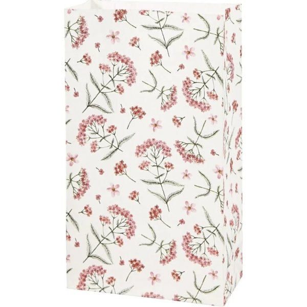 Geschenktüten - Blumen - Rosa - 8er-Pack Geschenktüten - Blumen - Rosa - 8er-Pack