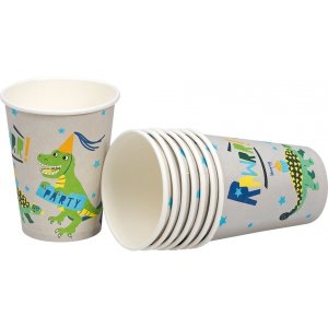 Pappbecher - Dinosaurier - 8 Stk Pappbecher - Dinosaurier - 8 Stk