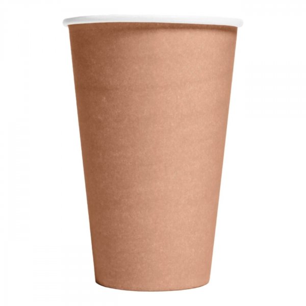 Pappbecher - Roségold - 350 ml - 10er-Packung Pappbecher - Roségold - 350 ml - 10er-Packung