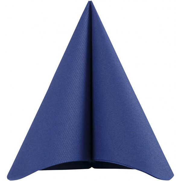 Servietten - dunkelblau - 40x40 cm - 20 Stk