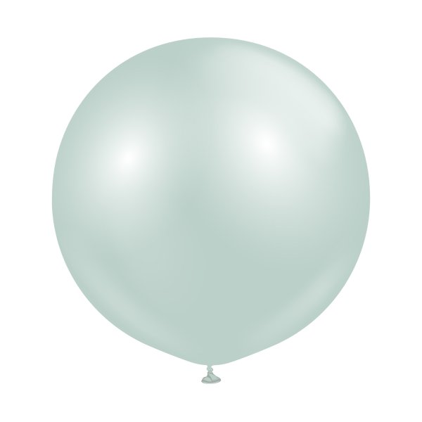Luftballons, einfarbig - Premium 60 cm - Aura Ice Mint - 2er-Pack Luftballons, einfarbig - Premium 60 cm - Aura Ice Mint - 2er-Pack