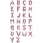 Buchstabenballons - Rosgold - 35 cm