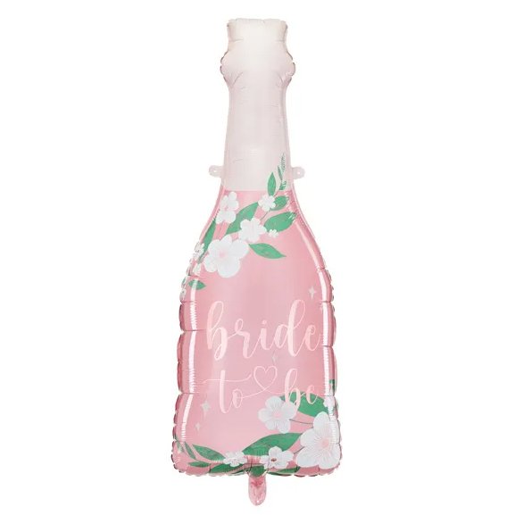 Folienballon - Bride to be - Champagnerflasche