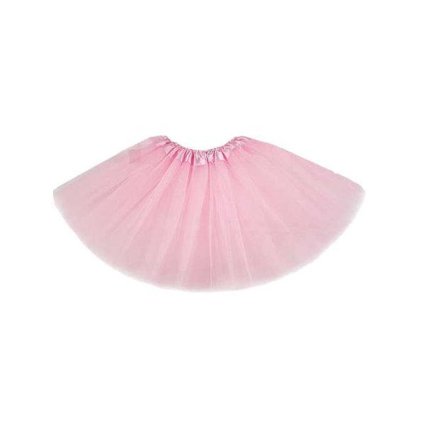 Tüllrock Tutu 3-lagig Rosa - Maskenballkostüm Tüllrock Tutu 3-lagig Rosa - Maskenballkostüm