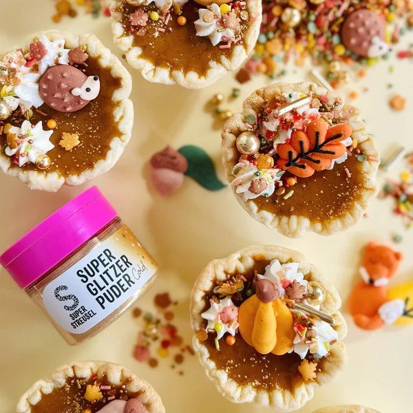 Essbarer Glitzer - Happy Sprinkles - SuperLustreDust - Gold - 10 g