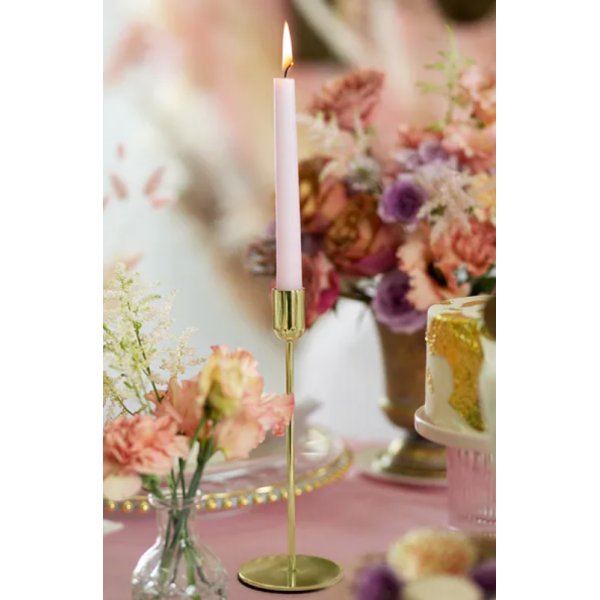 Kerzenhalter Gold - 22 cm