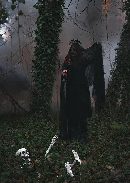 Skelettteile - Halloween-Dekoration