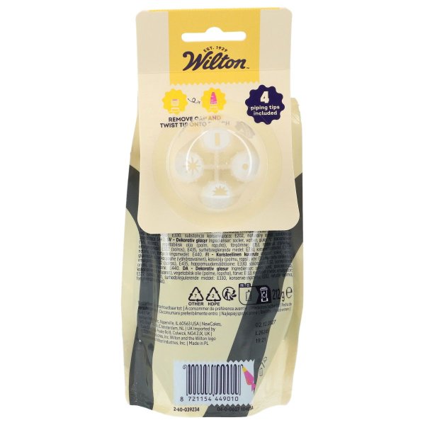 Wilton Zuckerguss - Schwarz - 212 g Wilton Zuckerguss - Schwarz - 212 g