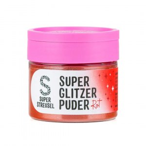 Essbarer Glitzer - Super Streusel - SuperLustreDust - Rot - 10 g Essbarer Glitzer - Super Streusel - SuperLustreDust - Rot - 10 g