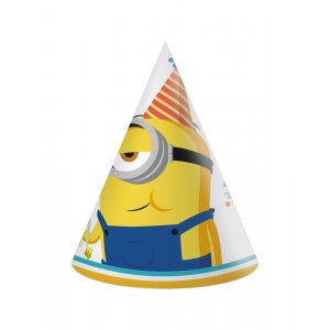 Partyhüte - Minions: Aufstieg von Gru - 6er-Pack Partyhüte - Minions: Aufstieg von Gru - 6er-Pack