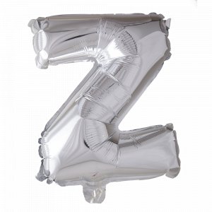 Folienballon Z Silber 16 Zoll Folienballon Z Silber 16 Zoll