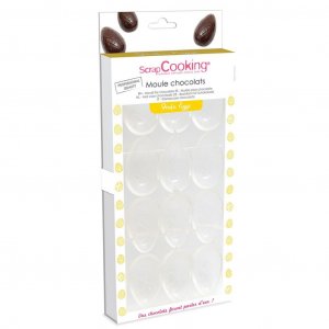 Schokoladenei aus Schokoladenform - ScrapCooking