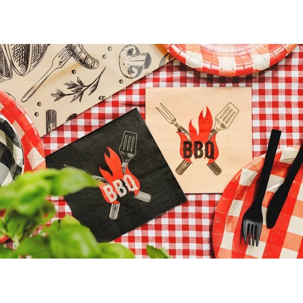 Servietten - Grillen - 33 x 33 cm - 20er-Packung Servietten - Grillen - 33 x 33 cm - 20er-Packung