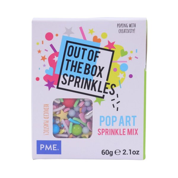 Streuselmischung - Out of the Box - Pop Art - 60 g Streuselmischung - Out of the Box - Pop Art - 60 g