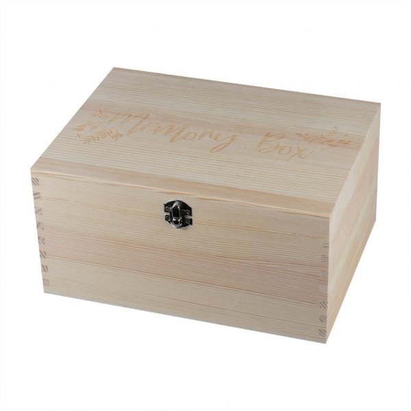 Holzkiste - Baby-Erinnerungen Holzkiste - Baby-Erinnerungen