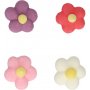 Zuckerdekorationen - Kleine Blumen - Rosa/Weiß/Lila/Rot Zuckerdekorationen - Kleine Blumen - Rosa/Weiß/Lila/Rot