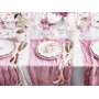 Dessertteller - Wei mit Goldrand - 6er-Pack