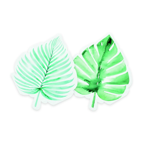 Servietten - Fröhliche Sommerzeit - Blattform - 33 x 33 cm - 20er-Packung Servietten - Fröhliche Sommerzeit - Blattform - 33 x 33 cm - 20er-Packung