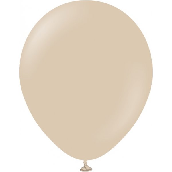 Luftballons schlicht - Premium 30 cm - Haselnuss