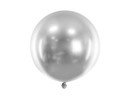 Runder Ballon - Glänzendes Silber - 60 cm Runder Ballon - Glänzendes Silber - 60 cm