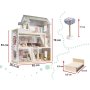 Puppenschrank LULILO FLORO Boho mit LED-Beleuchtung, 78 cm, Holz Puppenschrank LULILO FLORO Boho mit LED-Beleuchtung, 78 cm, Holz