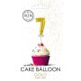 Folienballon Nummer 7, Gold, 5 Zoll