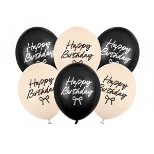 Luftballons, Happy Birthday-Schleifen - Mix Luftballons, Happy Birthday-Schleifen - Mix