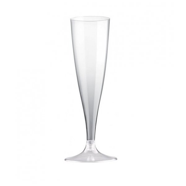 Champagnerglas - 10er-Pack - Klar