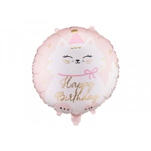 Folienballon-Katzenscheibe - Mix Folienballon-Katzenscheibe - Mix