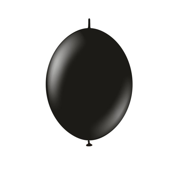Latexballons - K-Link - Schwarz - 30 cm - 50er-Packung Latexballons - K-Link - Schwarz - 30 cm - 50er-Packung