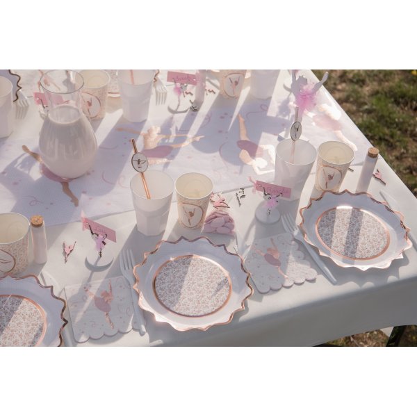 Pappteller - Ballerina - 10er-Pack Pappteller - Ballerina - 10er-Pack