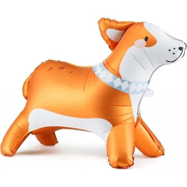 Folienballon - Hund \\\"Corgi\\\" - 88 x 70 cm