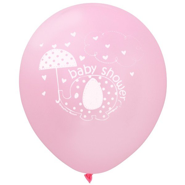 Luftballons - Umbrellaphants Pink - 8er-Pack Luftballons - Umbrellaphants Pink - 8er-Pack