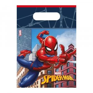 Partytüten - Spiderman - 6er-Pack Partytüten - Spiderman - 6er-Pack