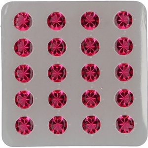 Essbare Diamanten - Pink - Funcakes - 20 Stk Essbare Diamanten - Pink - Funcakes - 20 Stk