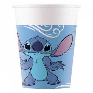 Stitch & Angel Pappbecher - 8er-Packung