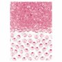Diamantkonfetti - Mini - Rosa - 28 Gramm