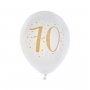 Luftballons - Weiß - 70 x 23 cm - 8er-Pack Luftballons - Weiß - 70 x 23 cm - 8er-Pack