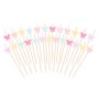 Snack- und Getränkesticks - Schmetterlinge Pastell - 12 cm - 25 Stück Snack- und Getränkesticks - Schmetterlinge Pastell - 12 cm - 25 Stück